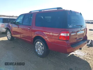 2013 Ford Expedition EL Limited with VIN 1FMJK1K55DEF63885, listed as a IAAI auction lot 41394116 with 118,297 mi miles. Bid and sale history available at carsss.com. Image 3.