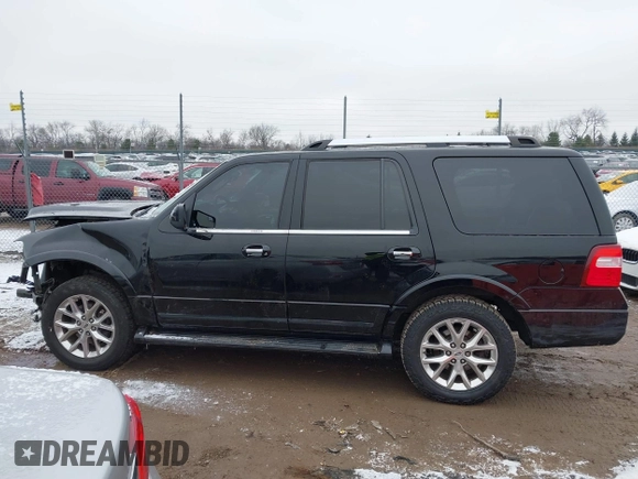 2016 Ford Expedition Limited z VIN 1FMJU2AT3GEF37984, wystawiony jako IAAI lot #41136923 z przebiegiem 142 018 mil mil oraz . Historia ofert i sprzedaży dostępna na DreamBid. Obrazek 13.