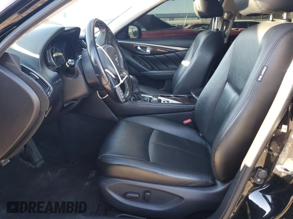 2018 Infiniti Q50 3.0t LUXE with VIN JN1EV7APXJM590796, listed as a Copart auction lot 47481395 with 91,360 mi miles and Salvage Title. Bid and sale history available at carsss.com. Image 7.