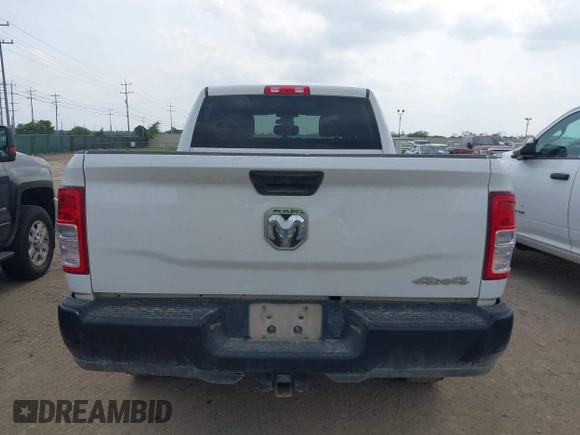 2022 Ram 2500 Tradesman with VIN 3C6UR5CJXNG204016, listed as a IAAI auction lot 42146186 with 105,216 mi miles. Bid and sale history available at carsss.com. Image 16.