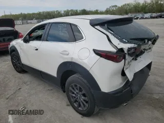 2020 Mazda CX-30 with VIN 3MVDMBBL7LM122668, listed as a Copart auction lot 47931084 with 27,573 mi miles and Salvage Title. Bid and sale history available at carsss.com. Image 2.