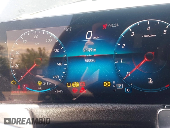 2023 Mercedes-Benz GLB 250 с VIN W1N4M4HB2PW331696, выставлен на аукционе IAAI как лот 42255808 с пробегом 58 880 миль миль и . История ставок и продаж доступна на DreamBid. Изображение 15.