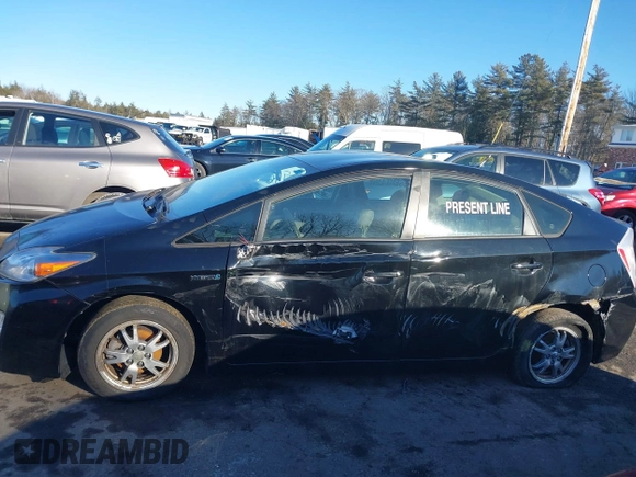 2010 Toyota Prius II with VIN JTDKN3DU6A0124414, listed as a IAAI auction lot 41485916 with 1 mi miles. Bid and sale history available at carsss.com. Image 6.