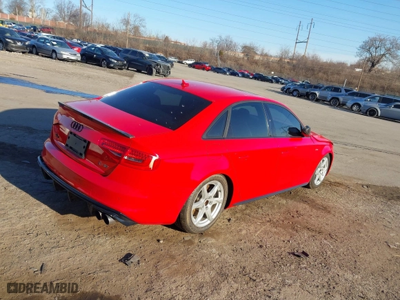 2013 Audi S4 Premium Plus with VIN WAUDGAFL1DA077073, listed as a IAAI auction lot 41732388 with 86,270 mi miles. Bid and sale history available at carsss.com. Image 4.
