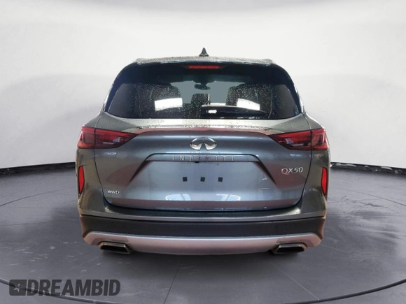 2019 Infiniti QX50 LUXE with VIN 3PCAJ5M33KF122889, listed as a Copart auction lot 50081743 with 36,501 mi miles. Bid and sale history available at carsss.com. Image 6.