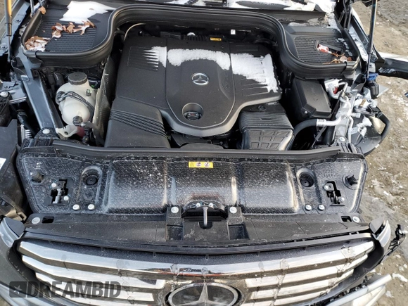 2025 Mercedes-Benz GLS with VIN 4JGFF5KE5SB296098, listed as a Copart auction lot 41367045 with 2,628 mi miles and Salvage Title. Bid and sale history available at carsss.com. Image 12.