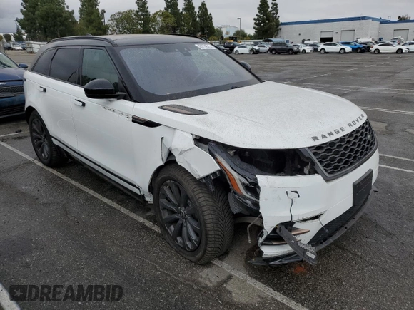 2019 Land Rover Range Rover Velar R-Dynamic SE with VIN SALYL2FV6KA207863, listed as a Copart auction lot 43774575 with 72,184 mi miles and Salvage title. Bid and sale history available at DreamBid. Image 4.