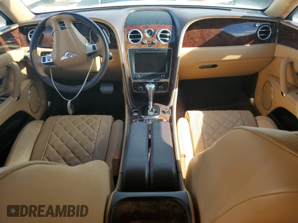 2018 Bentley Flying Spur V8 with VIN SCBET9ZA0JC066810, listed as a Copart auction lot 77017424 with 4,788 mi miles and Non repairable. Bid and sale history available at DreamBid. Image 8.