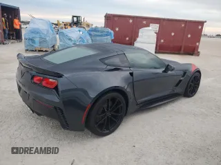2019 Chevrolet Corvette Grand Sport 2LT with VIN 1G1YX2D70K5115777, listed as a Copart auction lot 78260744 with 0 mi miles and Non Repairable. Bid and sale history available at carsss.com. Image 3.
