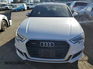 2018 Audi A3 Sedan Premium Plus with VIN WAUJ8GFF3J1052636, listed as a Copart auction lot 46314934 with 44,606 mi miles. Bid and sale history available at carsss.com. Image 5.