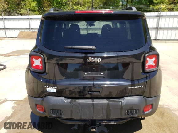 2020 Jeep Renegade Sport z VIN ZACNJBAB8LPK99358, wystawiony jako Copart lot #53517005 z przebiegiem 63 647 mil mil oraz Czysty tytuł • Clean title. Historia ofert i sprzedaży dostępna na DreamBid. Obrazek 6.