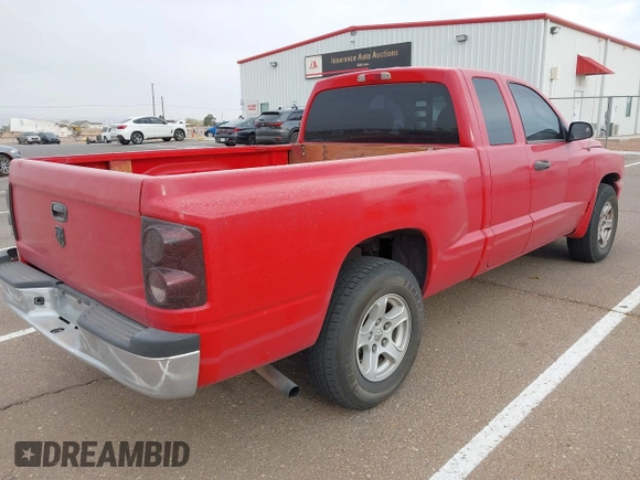 2006 Dodge Dakota SLT with VIN 1D7HW42N26S656513, listed as a IAAI auction lot 41906945 with 270,468 mi miles and . Bid and sale history available at carsss.com. Image 4.