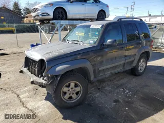 2006 Jeep Liberty Sport with VIN 1J4GK48K26W239796, listed as a Copart auction lot 46630165 with 148,914 mi miles and Salvage Title. Bid and sale history available at carsss.com. Image 1.