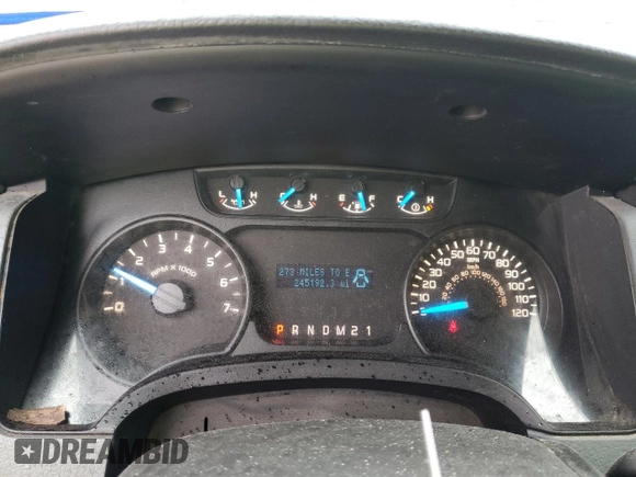 2013 Ford F-150 XL with VIN 1FTFX1EF4DKE85634, listed as a Copart auction lot 50848295 with 245,192 mi miles and Salvage Title. Bid and sale history available at carsss.com. Image 9.