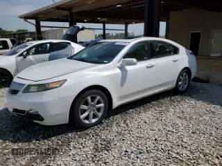2012 Acura TL Tech Auto with VIN 19UUA8F5XCA008722, listed as a Copart auction lot 52708735 with 296,952 mi miles and Salvage Title. Bid and sale history available at carsss.com. Image 1.