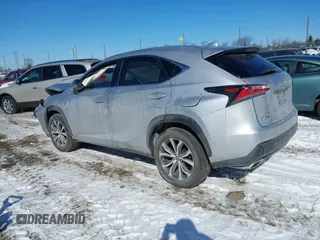 2017 Lexus NX with VIN JTJBARBZ0H2125289, listed as a IAAI auction lot 41632911 with 91,203 mi miles. Bid and sale history available at carsss.com. Image 3.