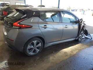 2021 Nissan LEAF SL Plus z VIN 1N4BZ1DV7MC555936, wystawiony jako Copart lot #57042365 z przebiegiem 50 727 mil mil oraz Tytuł czysty. Historia ofert i sprzedaży dostępna na DreamBid. Obrazek 3.