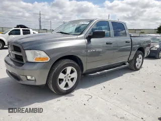 2012 Ram 1500 Express with VIN 1C6RD6KT5CS207473, listed as a Copart auction lot 62764775 with 138,417 mi miles and Clean title. Bid and sale history available at DreamBid. Image 1.