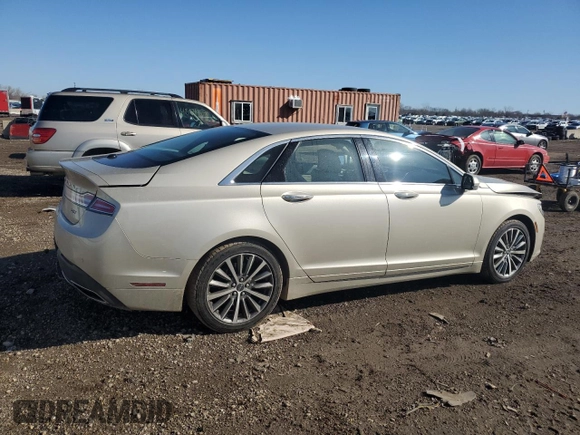 2017 Lincoln MKZ Premiere with VIN 3LN6L5A97HR608925, listed as a Copart auction lot 48539585 with 61,477 mi miles and Salvage Title. Bid and sale history available at DreamBid. Image 3.