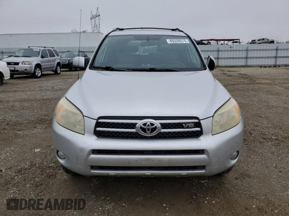 2007 Toyota RAV4 Limited with VIN JTMZK31V675008534, listed as a Copart auction lot 85520574 with 276,196 mi miles and Salvage Title. Bid and sale history available at carsss.com. Image 5.