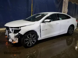 2024 Chevrolet Malibu RS with VIN 1G1ZG5ST9RF147086, listed as a Copart auction lot 44955775 with 2,374 mi miles and Salvage Title. Bid and sale history available at DreamBid. Image 1.