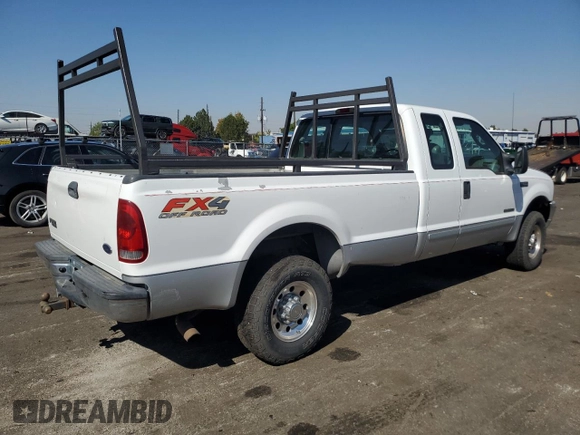 2003 Ford Super Duty F-250 XL with VIN 1FTNX21F73EA48988, listed as a Copart auction lot 74278654 with 174,738 mi miles and Salvage Title. Bid and sale history available at carsss.com. Image 3.