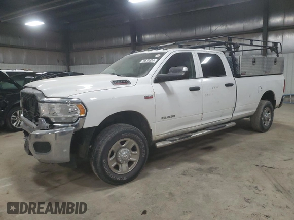 2019 Ram 2500 Tradesman with VIN 3C6UR5HJ2KG633607, listed as a Copart auction lot 79830924 with 123,559 mi miles and Salvage title. Bid and sale history available at DreamBid. Image 1.
