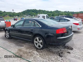 2007 Audi A8 with VIN WAULV44E67N025734, listed as a IAAI auction lot 42350656 with 202,199 mi miles and . Bid and sale history available at DreamBid. Image 3.