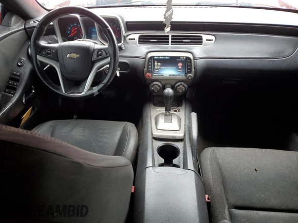 2013 Chevrolet Camaro LT with VIN 2G1FB3D32D9110529, listed as a Copart auction lot 50945235 with 166,837 mi miles and Salvage title. Bid and sale history available at DreamBid. Image 8.
