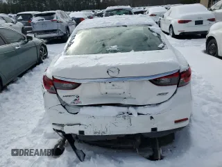 2014 Mazda Mazda6 i Touring with VIN JM1GJ1T58E1110630, listed as a Copart auction lot 43650175 with 203,425 mi miles and Salvage Title. Bid and sale history available at carsss.com. Image 6.