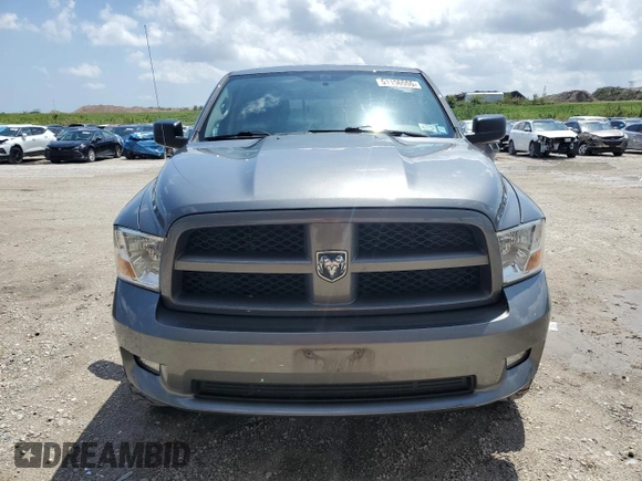 2012 Ram 1500 Express с VIN 1C6RD7FTXCS303342, выставлен на аукционе Copart как лот 51156555 с пробегом 89 493 миль миль и Списание • Salvage title. История ставок и продаж доступна на DreamBid. Изображение 5.