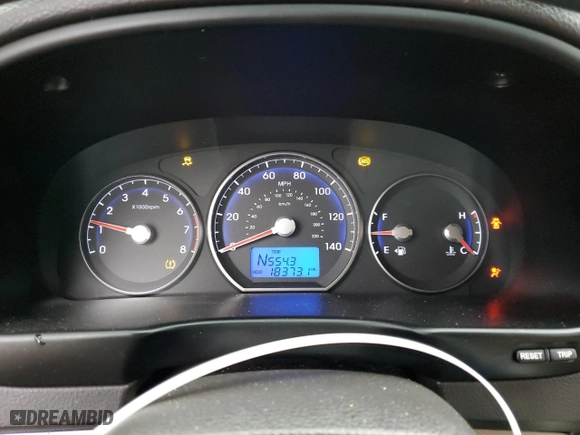 2010 Hyundai Santa Fe GLS with VIN 5NMSG3AB6AH396426, listed as a Copart auction lot 88276085 with 183,731 mi miles and Salvage Title. Bid and sale history available at carsss.com. Image 9.