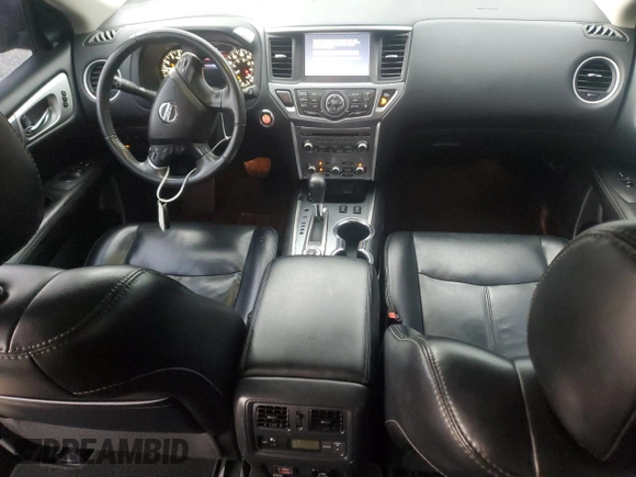 2018 Nissan Pathfinder SV with VIN 5N1DR2MM8JC611020, listed as a Copart auction lot 60131015 with 123,216 mi miles and Salvage title. Bid and sale history available at DreamBid. Image 8.