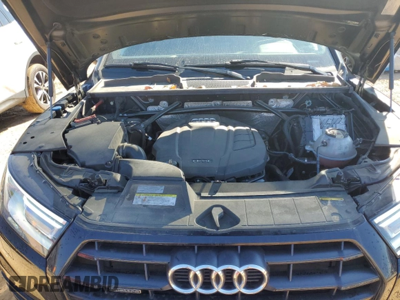 2020 Audi Q5 Premium with VIN WA1ANAFY9L2085142, listed as a Copart auction lot 50261515 with 38,477 mi miles and Salvage Title. Bid and sale history available at carsss.com. Image 12.