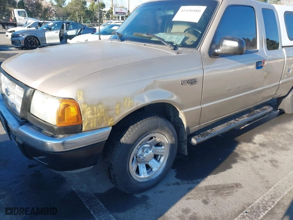 2002 Ford Ranger XL Fleet with VIN 1FTYR44U82PA96662, listed as a IAAI auction lot 41450480 with 275,469 mi miles. Bid and sale history available at carsss.com. Image 6.