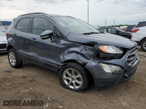 2019 Ford EcoSport SE z VIN MAJ6S3GL5KC284691, wystawiony jako Copart lot #58796875 z przebiegiem 30 435 mil mil oraz Czysty tytuł • Clean title. Historia ofert i sprzedaży dostępna na DreamBid. Obrazek 4.