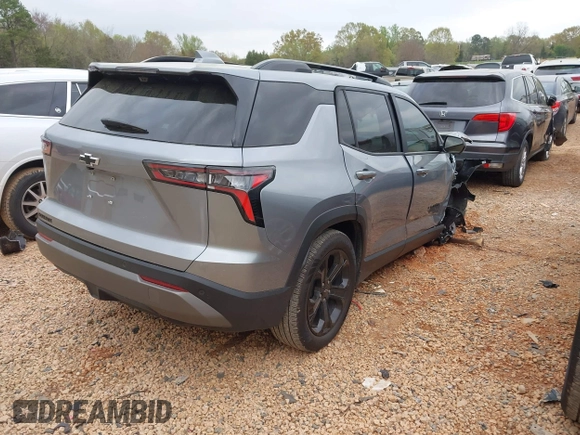 2025 Chevrolet Equinox FWD LT with VIN 3GNAXHEG5SL134200, listed as a IAAI auction lot 41946422 with 6,968 mi miles and . Bid and sale history available at DreamBid. Image 4.