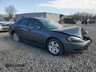 2011 Chevrolet Impala LS Fleet with VIN 2G1WF5EK0B1285055, listed as a Copart auction lot 54221105 with 110,002 mi miles and Salvage Title. Bid and sale history available at DreamBid. Image 4.