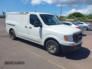 2012 Nissan NV SV with VIN 1N6AF0KY1CN111280, listed as a IAAI auction lot 41835958 with 153,051 mi miles. Bid and sale history available at carsss.com. Image 1.