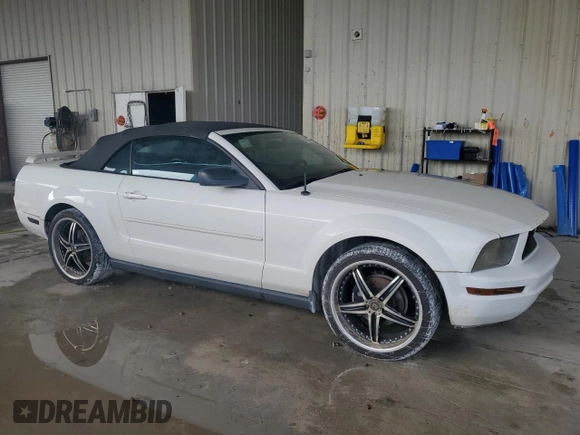 2006 Ford Mustang Standard with VIN 1ZVFT84N565202458, listed as a Copart auction lot 75310324 with 123,833 mi miles and Clean Title. Bid and sale history available at carsss.com. Image 4.