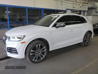 2018 Audi SQ5 Premium Plus с VIN WA1A4AFY6J2116895, выставлен на аукционе Copart как лот 61604855 с пробегом 99 418 миль миль и Списание • Salvage title. История ставок и продаж доступна на DreamBid. Изображение 1.