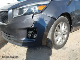 2016 Kia Sedona EX with VIN KNDMC5C10G6137795, listed as a IAAI auction lot 41015257 with 114,347 mi miles. Bid and sale history available at carsss.com. Image 6.