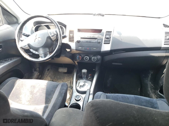 2011 Mitsubishi Outlander LS with VIN JA4JT3AX0BU609376, listed as a Copart auction lot 54922644 with 338,474 mi miles and Salvage Title. Bid and sale history available at carsss.com. Image 8.