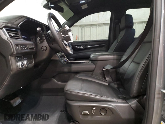 2022 GMC Yukon XL Denali with VIN 1GKS2JKL2NR231022, listed as a Copart auction lot 45096335 with 0 mi miles and Salvage Title. Bid and sale history available at carsss.com. Image 7.