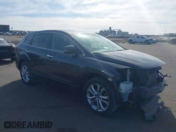 2013 Mazda CX-9 Grand Touring with VIN JM3TB3DA0D0412833, listed as a IAAI auction lot 41876447 with 173,830 mi miles and . Bid and sale history available at carsss.com. Image 1.