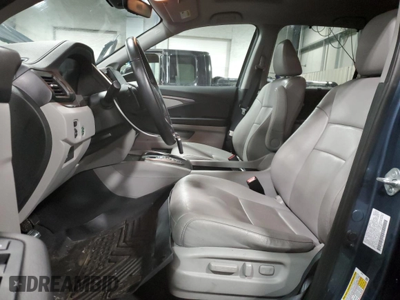 2021 Honda Pilot EX-L with VIN 5FNYF6H53MB095651, listed as a Copart auction lot 43171055 with 35,869 mi miles and Salvage Title. Bid and sale history available at DreamBid. Image 7.