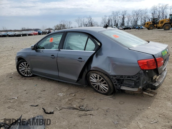 2014 Volkswagen Jetta SEL z VIN 3VWL17AJ9EM441590, wystawiony jako Copart lot #50995785 z przebiegiem Nie podano mil oraz Szkoda całkowita • Salvage title. Historia ofert i sprzedaży dostępna na DreamBid. Obrazek 2.