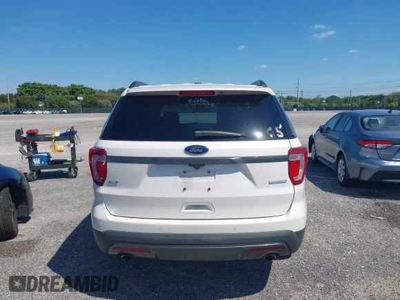 2017 Ford Explorer XLT with VIN 1FM5K7DH7HGE08535, listed as a IAAI auction lot 40965886 with 39,796 mi miles and . Bid and sale history available at DreamBid. Image 16.