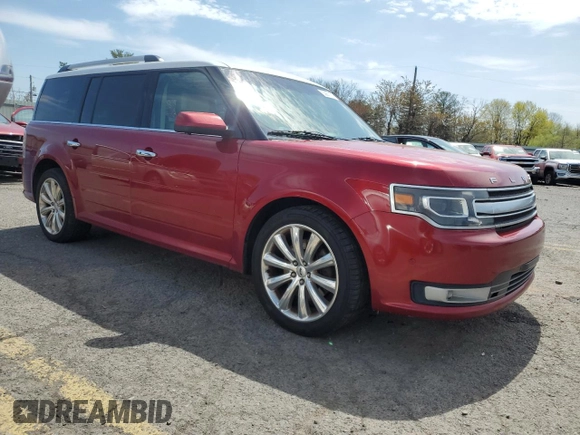 2015 Ford Flex Limited w/EcoBoost with VIN 2FMHK6DT0FBA12642, listed as a Copart auction lot 53861105 with 154,661 mi miles and Clean Title. Bid and sale history available at carsss.com. Image 4.