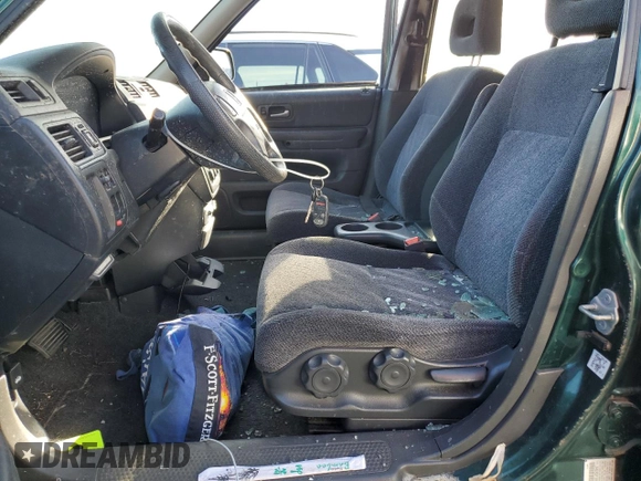 1999 Honda CR-V EX with VIN JHLRD1869XC018910, listed as a Copart auction lot 77180854 with 155,075 mi miles and Salvage Title. Bid and sale history available at carsss.com. Image 7.